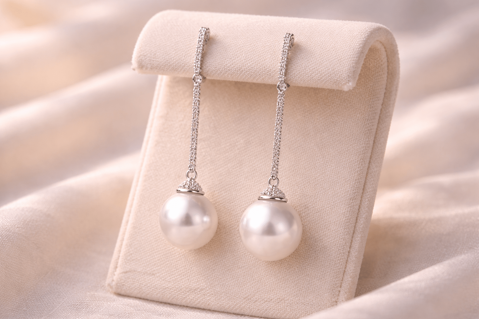 pearlsonly-blog-100-image-2-pearl - Elegancen ved mellemlange øreringe med perlevedhæng - Perlesmykker - pearlsonly