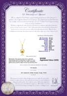 Produktcertifikat: SSEA-G-AAA-1011-P-Hilda