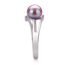 7-8mm Ferskvand Ring in Jenna Lavendel