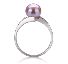 7-8mm Ferskvand Ring in Jenna Lavendel