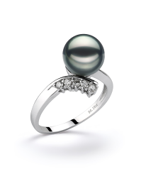 8-9mm japansk Akoya Ring in Elegance Sort
