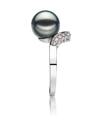 8-9mm japansk Akoya Ring in Elegance Sort