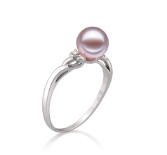 6-7mm Ferskvand Ring in Andrea Lavendel
