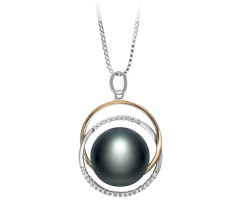 12-13mm Ferskvand Vedhæng in Judith Sort