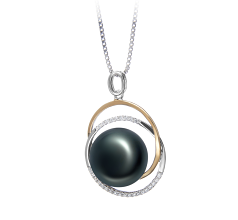 12-13mm Ferskvand Vedhæng in Judith Sort