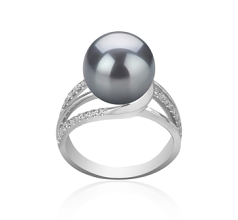10-11mm Tahitisk Ring in Layana Sort