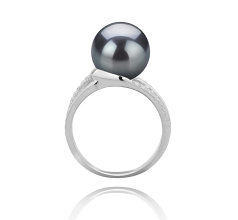 10-11mm Tahitisk Ring in Layana Sort