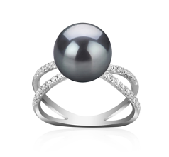 9-10mm Tahitisk Ring in Zana Sort