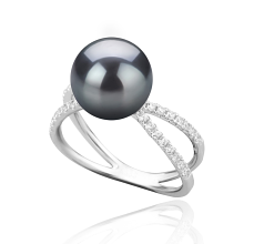 9-10mm Tahitisk Ring in Zana Sort