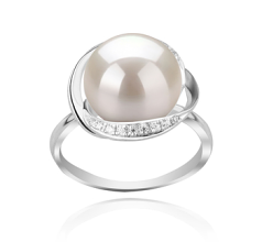 11-12mm Ferskvand Ring in Wendy Hvid