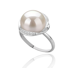 11-12mm Ferskvand Ring in Wendy Hvid