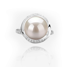 11-12mm Ferskvand Ring in Wendy Hvid