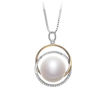 12-13mm Ferskvand Vedhæng in Judith Hvid