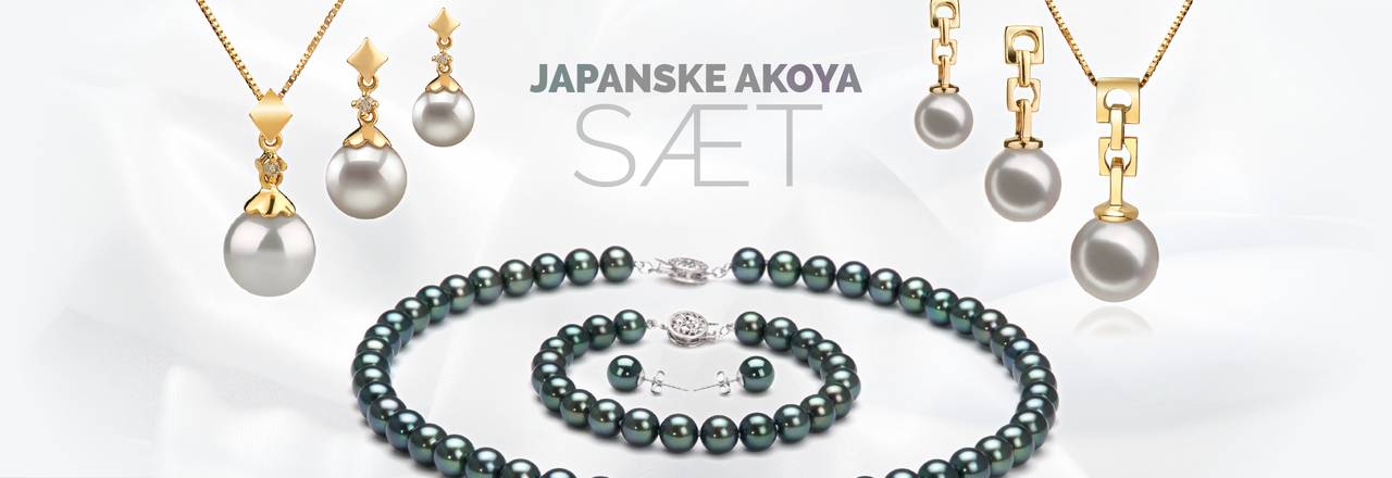 PearlsOnly Japansk Akoya sæt
