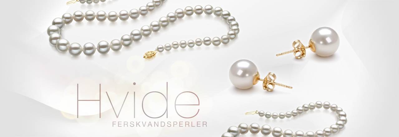 PearlsOnly Hvide ferskvandsperler